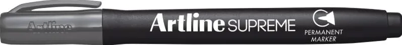 Artline Permanent marker ARTLINE Supreme, corp plastic, varf rotund 1.0mm - gri