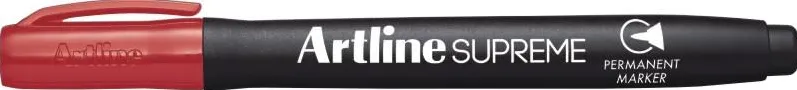 Artline Permanent marker ARTLINE Supreme, corp plastic, varf rotund 1.0mm - rosu