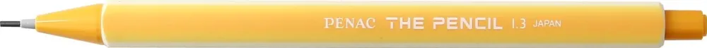 Penac Creion mecanic PENAC The Pencil, rubber grip, 1.3 mm, varf retractabil, corp galben deschis