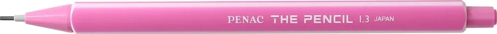 Penac Creion mecanic PENAC The Pencil, rubber grip, 1.3 mm, varf retractabil, corp roz deschis