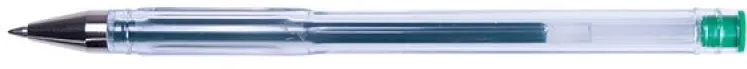 Pix cu gel Office Products transparent 0.7 mm verde