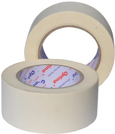Optima Banda adeziva din hartie 50mm x 50 m, 135 microni, Optima
