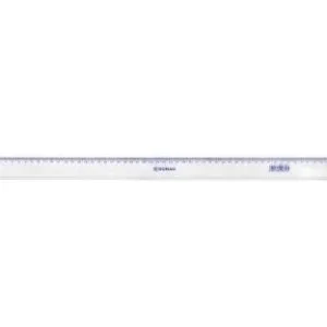 DONAU Rigla din plastic transparent, 50cm, DONAU