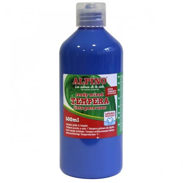 Alpino Tempera lavabila, 500ml, Alpino - bleumarin