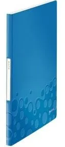 Leitz Mapa de prezentare LEITZ Wow, PP, 20 de folii - albastru metalizat
