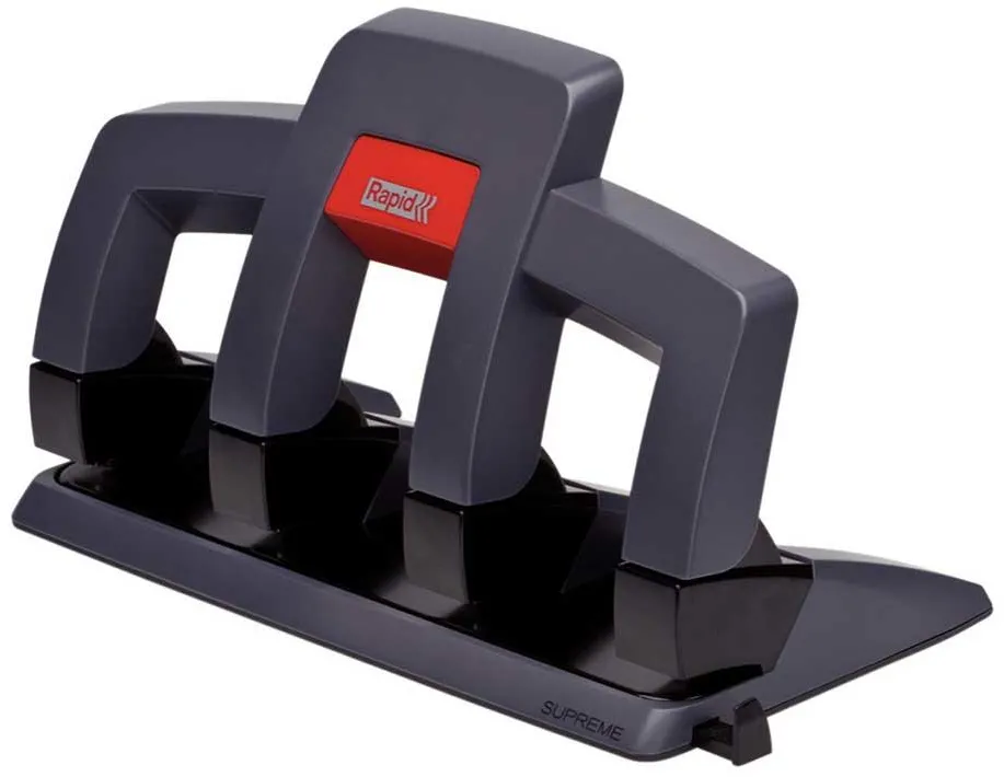 Rapid Perforator Supreme SP34 PressLess, cu 4 perforatii, 30 coli