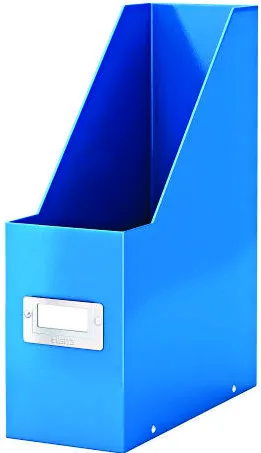 Leitz Suport vertical pentru cataloage, LEITZ Click & Store, carton laminat - albastru