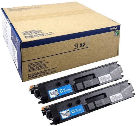 Toner imprimanta Brother Toner cyan Brother TN329 set 2 buc 12000 pagini