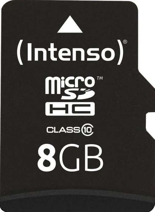 Card de Memorie Intenso Intenso micro SD 8GB SDHC card class 10