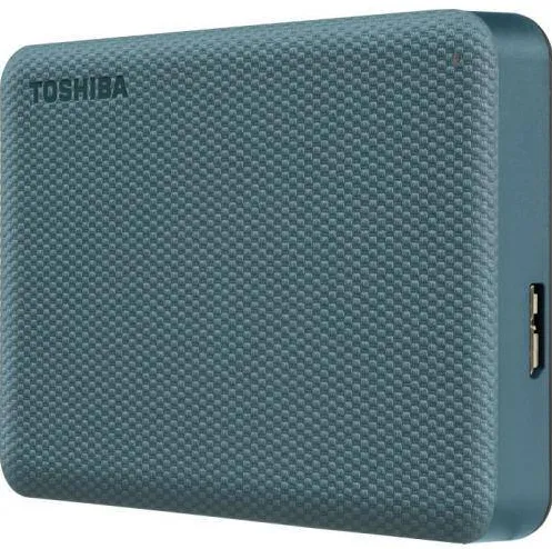 Hard Disk Extern Toshiba Canvio Advance 4TB, 2.5 inch, USB 3.2 Green