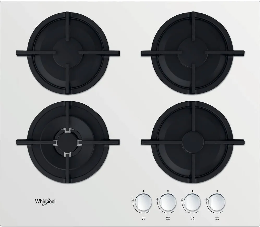 Plita WHIRLPOOL Incorporabila AKT 625/WH, Inductie, 7800w, 4 zone de gatit, 59cm, Alb