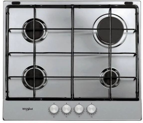 Plita WHIRLPOOL Incorporabila TGML 650 IX  Silver Gas 4 zone(s)