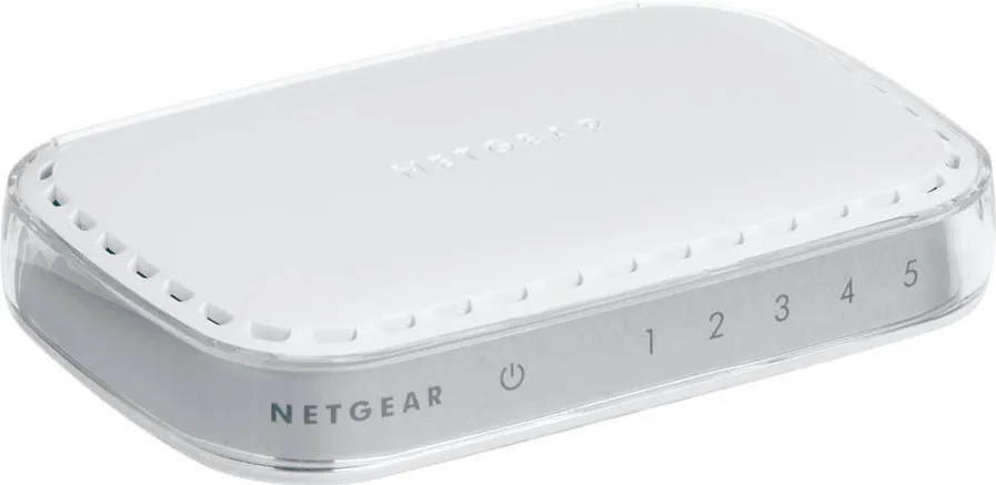 Switch Netgear GS605-400PES  Unmanaged L2 Gigabit Ethernet (10/100/1000) White