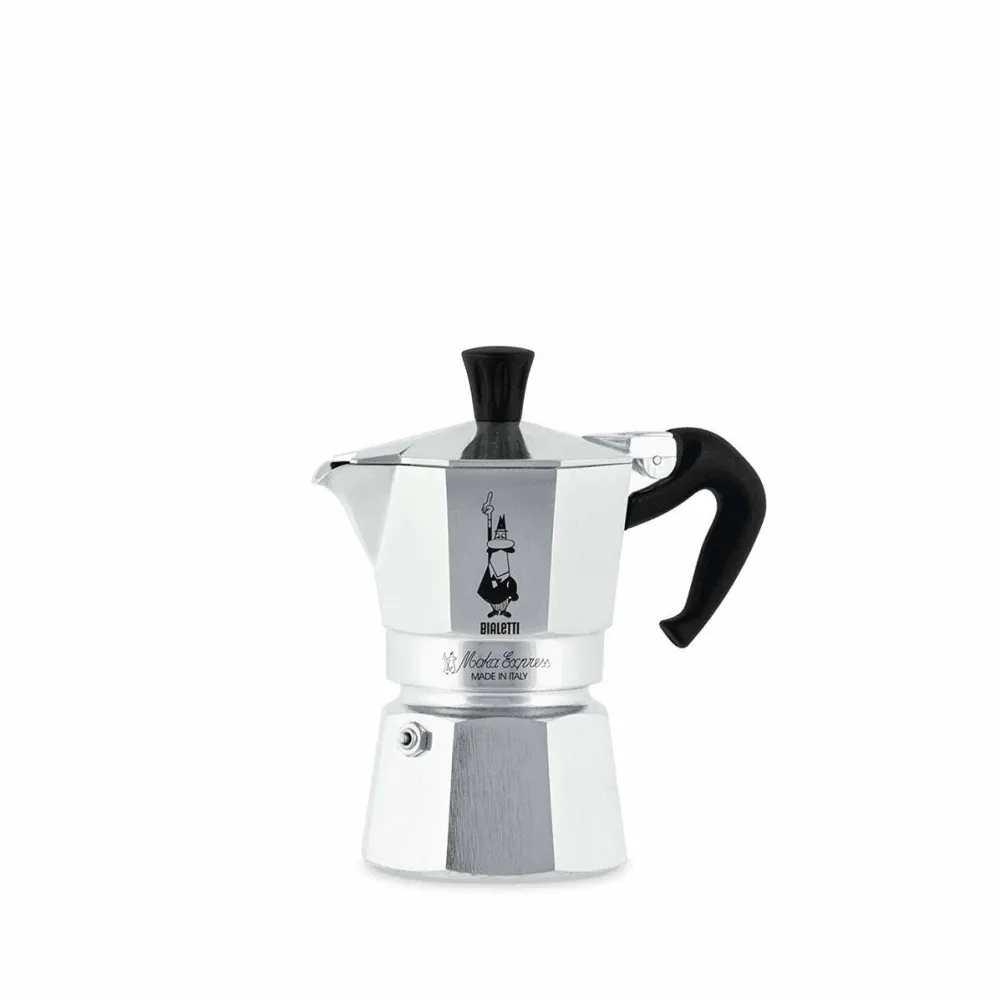 Cafetiera BIALETTI Moka Express Aluminiu, Negru