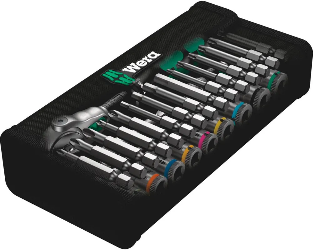 WERA 8100 SA 6 Zyklop Speed Set Crichet