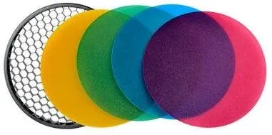 Godox Corp Iluminat AD-S11&S12 Kit Color Gel & Refl. Grid