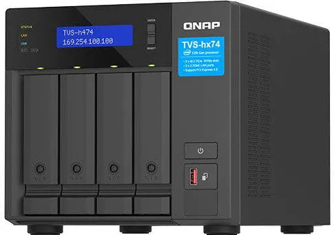 QNAP TVS-h474-PT-8G Intel Pentium Gold 8G DDR4