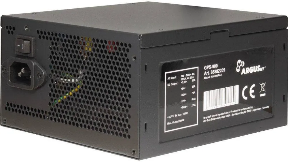 Sursa PC Inter-Tech 900W Argus GPS-900 1X140mm Fan