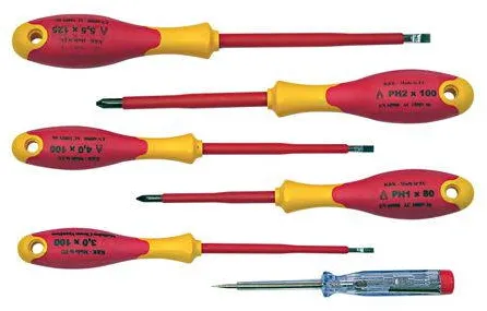 Profi Tools SET SURUBELNITE IZOLATE ABS PLATE SI PH + TESTER