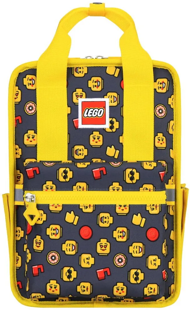 LEGO Rucsac Casual Tribini Fun Small - design Heads and Cup - galben