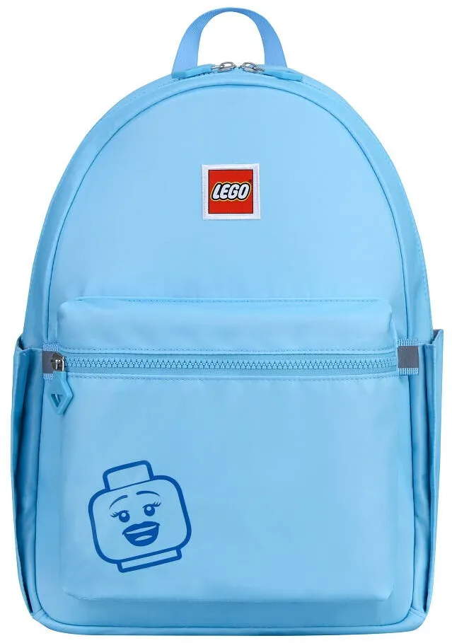 LEGO Rucsac Casual Tribini Joy Large - design Emoji - albastru pastel