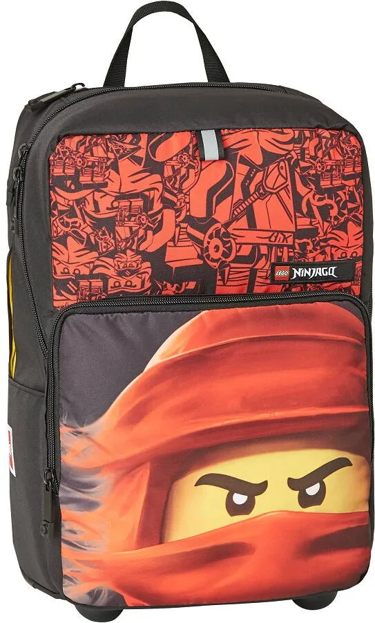 LEGO Troller/ghiozdan scoala Core Line - design Ninjago Red