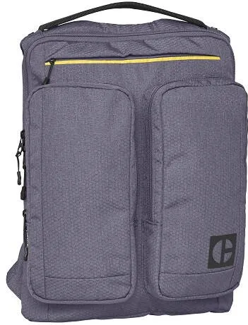 Caterpillar Rucsac Code - Quest Commuter, material 420D hexagonal, 2 buzunare exterioare - gri inchi