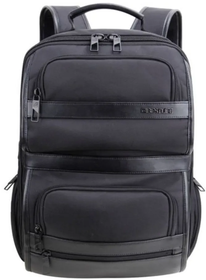 BestLife Rucsac Aster, 44x32x20cm, compartiment tableta si laptop 15.6 inch, negru