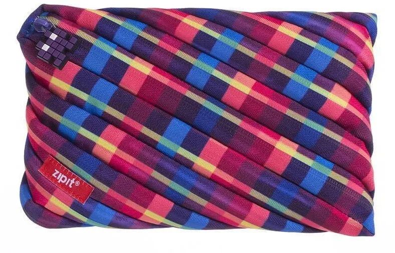 ZipIT Penar cu fermoar, Pixel Jumbo - culori asortate