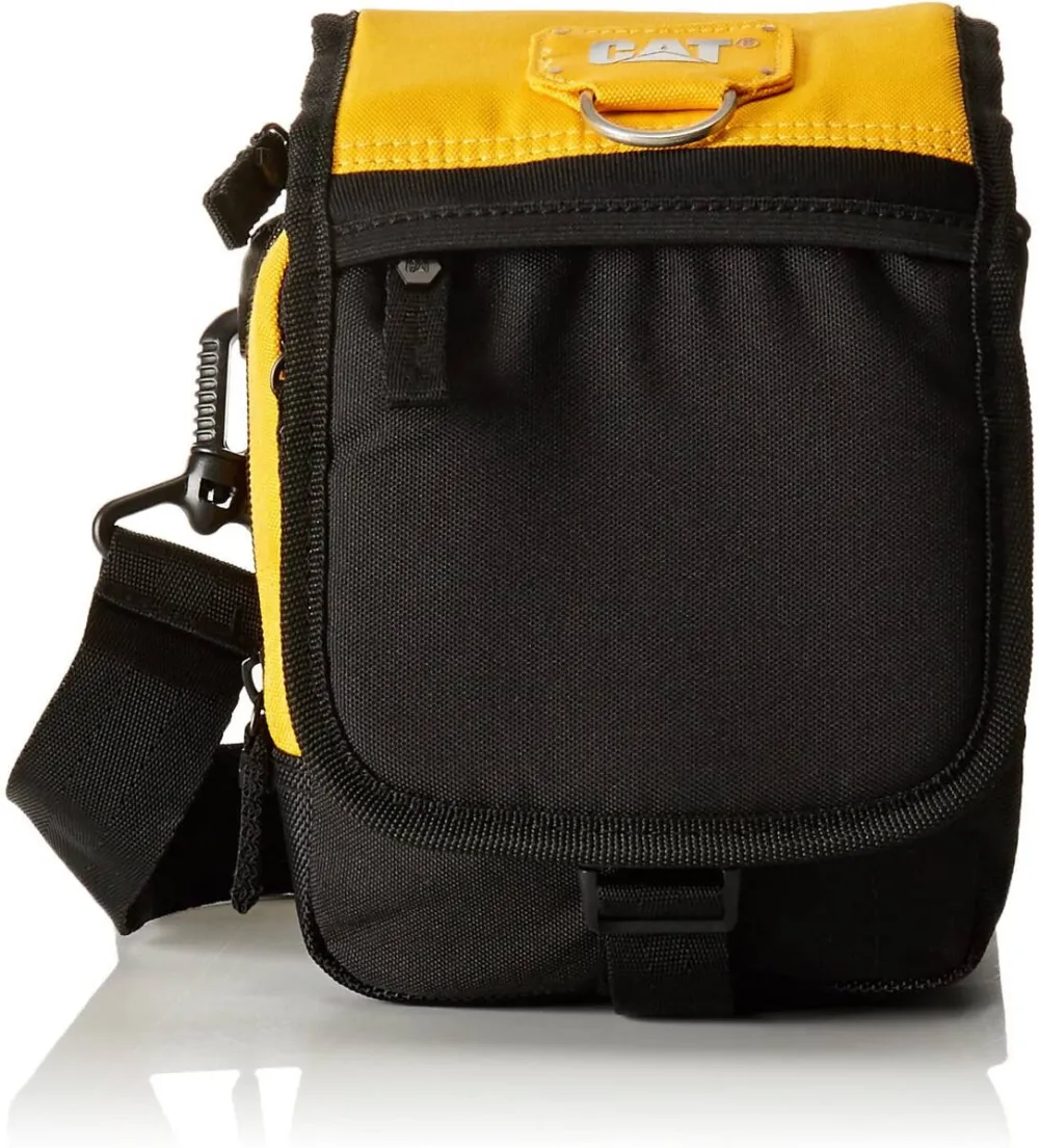 Caterpillar Borseta de umar Millennial Classic - Ronald, material 600D HD polyester - negru cu galbe