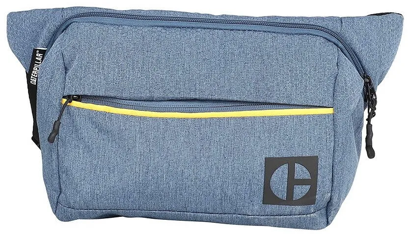 Caterpillar Borseta Code - Hex Parkour, material 420D hexagonal, buzunar cu fermoar - bleumarin