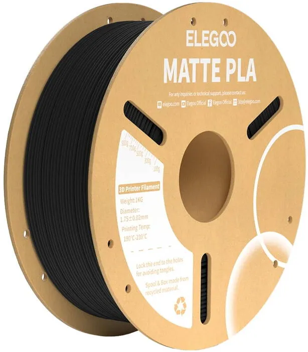 Elegoo Filament PLA Matte (Black)