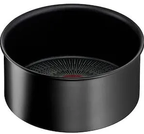 TEFAL Cratita Ingenio Unlimited, 24 cm, inductie, invelis antiaderent din titan, indicator Thermo-Signal, negru