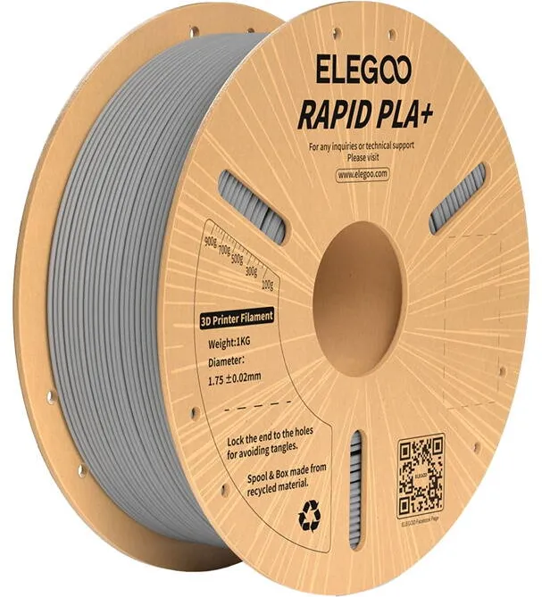 Elegoo Rapid PLA+ Filament (Grey)