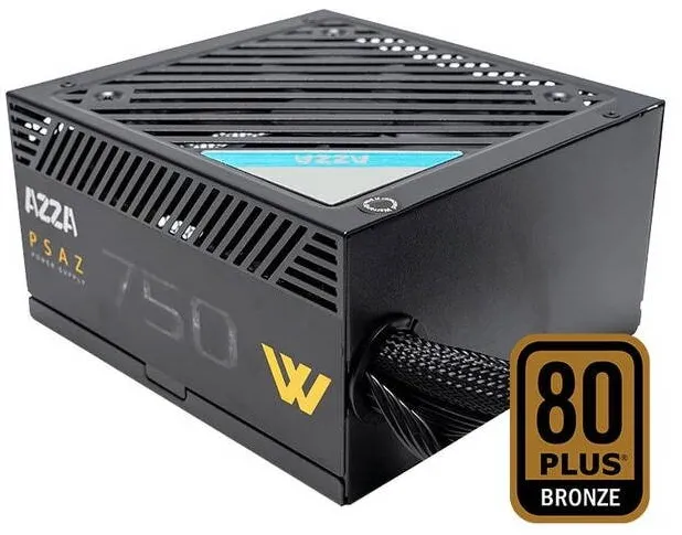 Sursa PC AZZA Azza PSAZ-750W 750W ATX Czarny Zasilacz Komputerowy