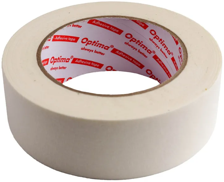 Optima Banda adeziva din hartie 38mm x 50 m, 135 microni, Optima