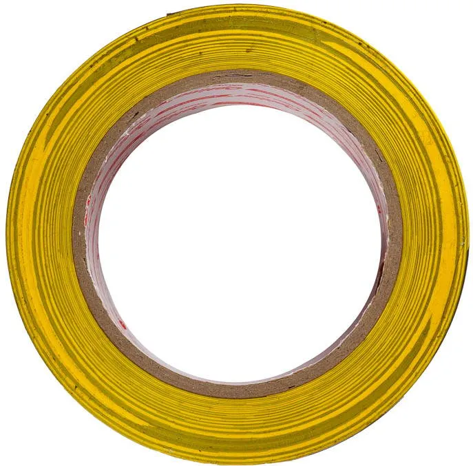 Optima Banda adeziva pentru avertizare, 48mm x 33 m, 150 microni, Optima Safety Warning - negru/galben