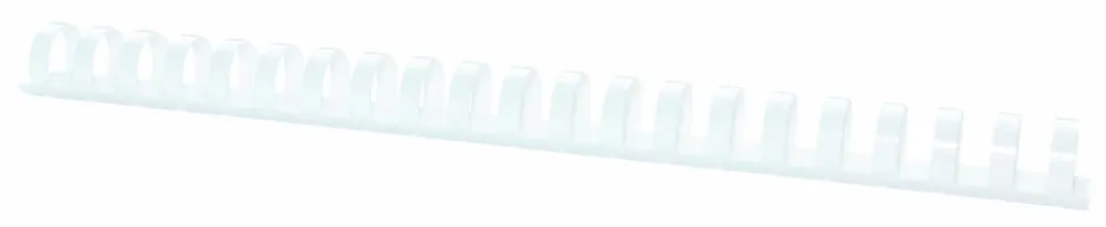 Office Products Inele plastic 22 mm, max 210 coli, 50buc/cut Office Products - alb