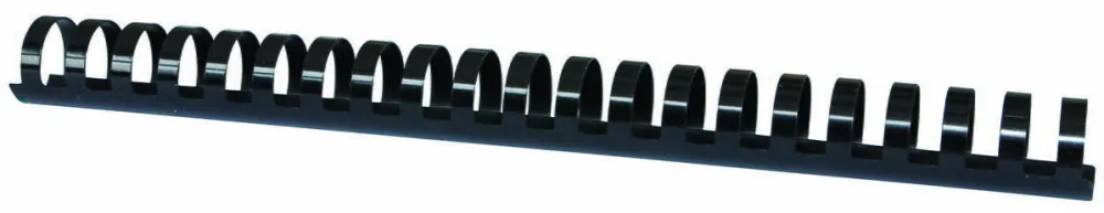 Office Products Inele plastic 25 mm, max 240 coli, 50buc/cut Office Products - negru