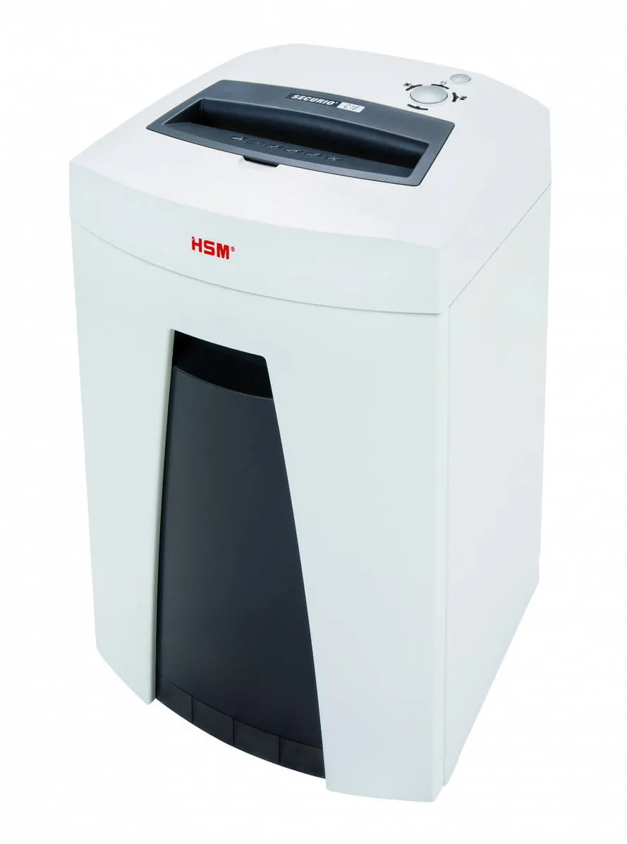 HSM Distrugator documente manual HSM Securio C18, 8-9 coli, cross cut (3.9 x 30mm), securitate 4