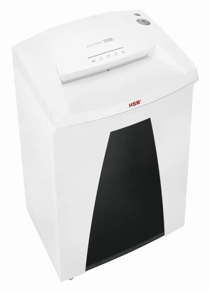 HSM Distrugator documente manual HSM Securio B32, 25-27 coli, fasie (5,8 mm), securitate 2