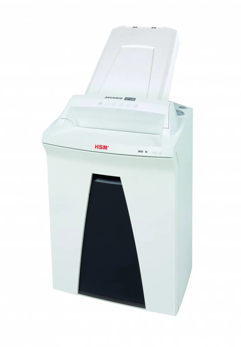 HSM Distrugator documente automat HSM Securio AF300, 6 coli, cross cut (0.78 x 11mm), securitate 6