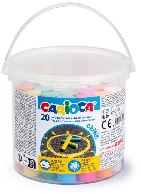 Carioca Creta colorata maxi Carioca Jumbo 20 buc/set