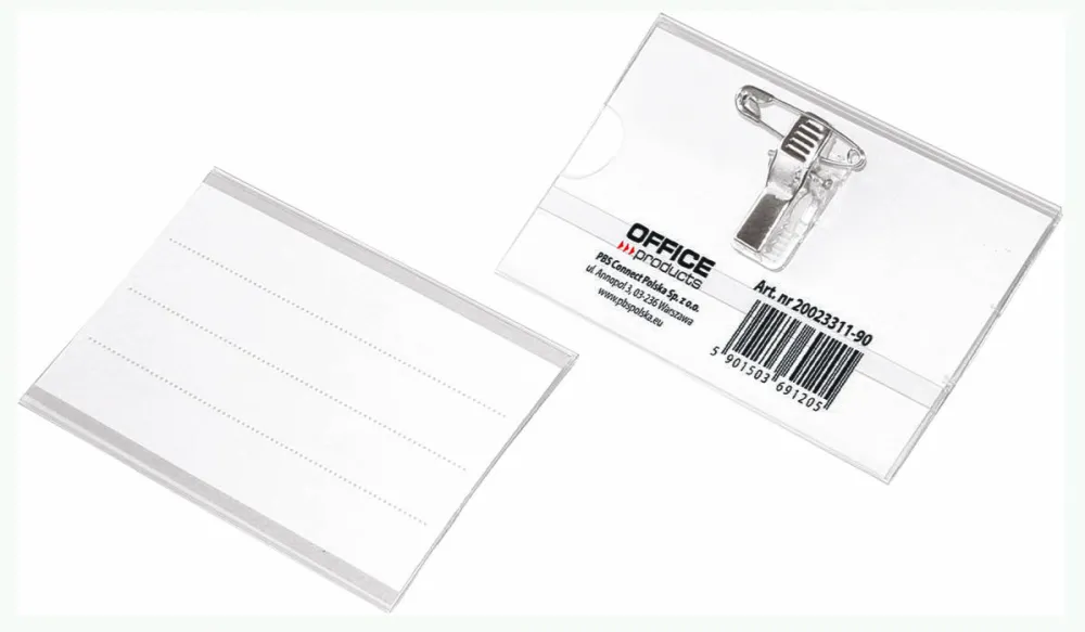 Office Products Ecuson cu ac si clip, 57 x 90 mm, Office Products