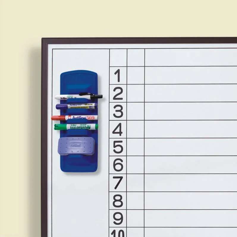 Artline Suport magnetic ARTLINE, pentru 4 markere + burete, pentru table magnetice
