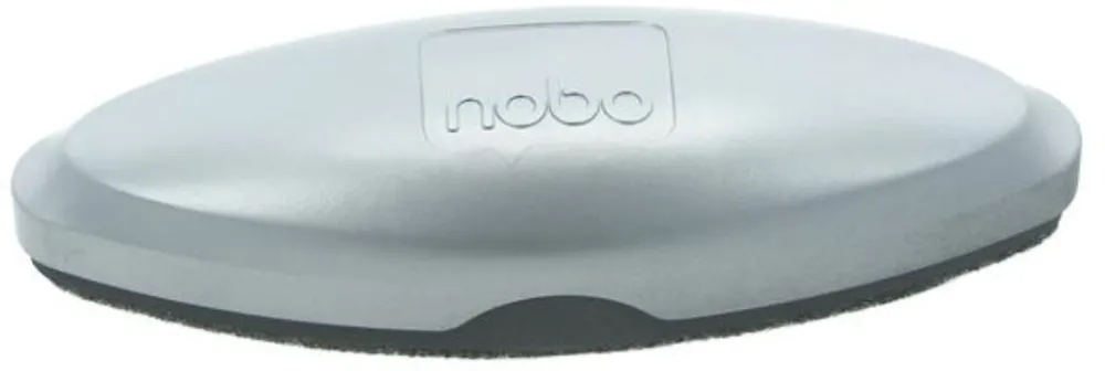 Nobo Burete NOBO, pentru curatare table din sticla, magnetic, rezerva detasabila si lavabila, argintiu