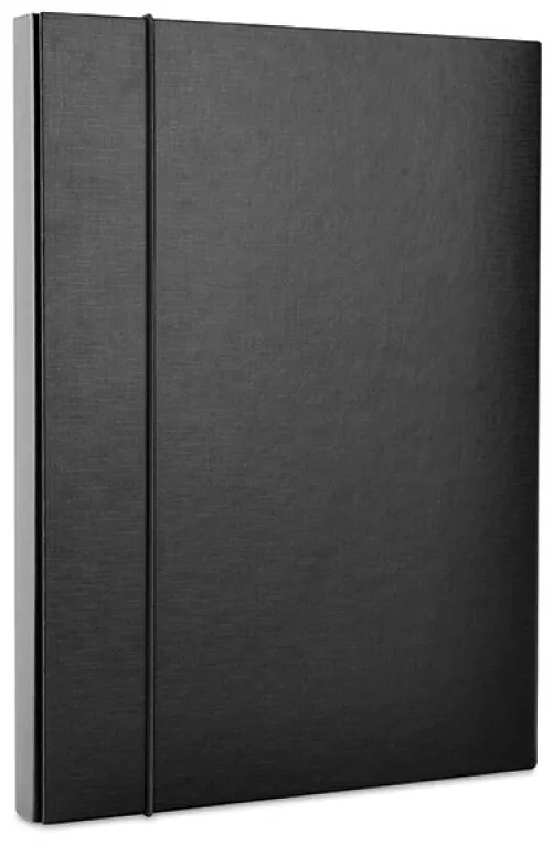 Office Products Mapa din carton plastifiat cu elastic, 40mm latime, Office Products - negru