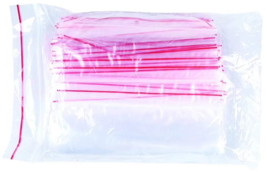 Office Products Pungi plastic cu fermoar pt sigilare, 150x200mm, 40microni, 100buc/set, Office Products-transparente