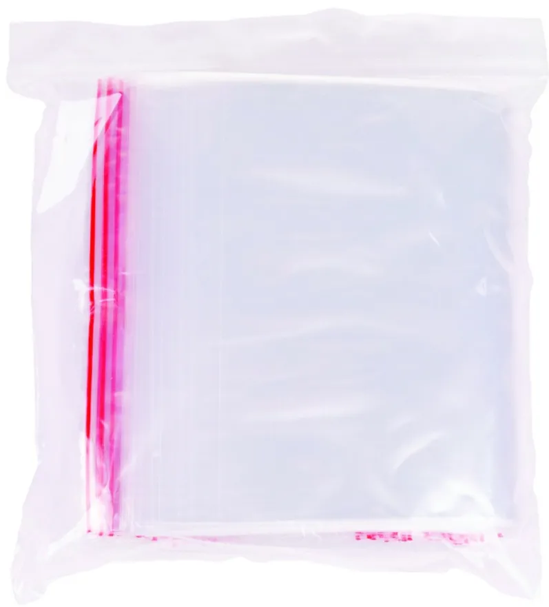 Office Products Pungi plastic cu fermoar pt sigilare, 160x220mm, 40microni, 100buc/set, Office Products-transparente