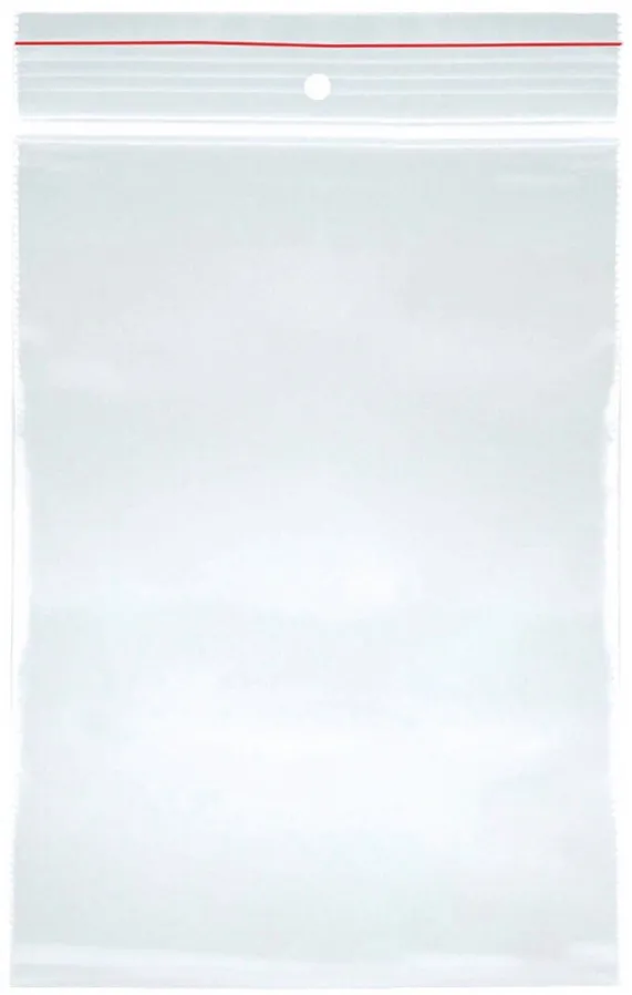 Office Products Pungi plastic cu fermoar pt sigilare, 450x500mm, 40microni, 100buc/set, Office Products-transparente